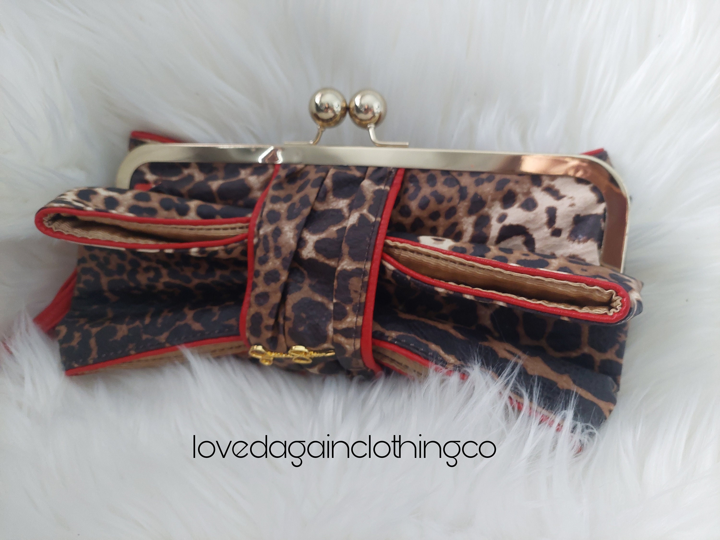 Jessica Simpson Wallet Wristlet Bow Clutch Leopard Print Bag | eBay