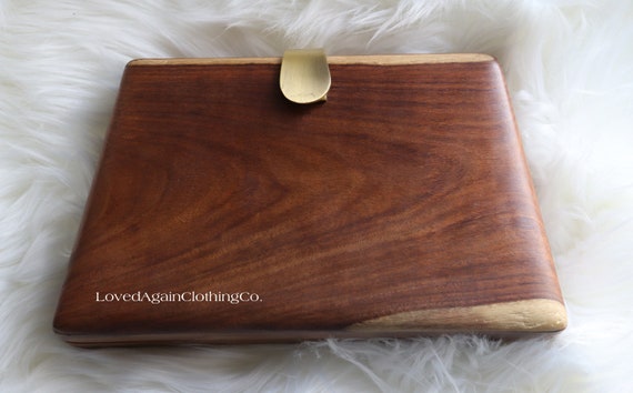 Vintage wooden clutch by French connection 1972 - image 9