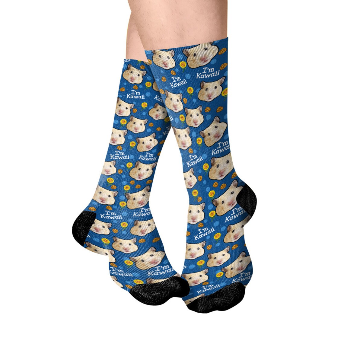 Custom Hamster Socks Custom Pet Socks Socks With Faces Pet Etsy