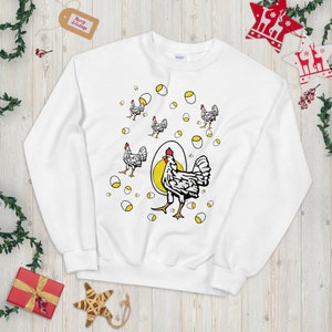 Roseanne Inspired Chicken Shirt Parody Design Unisex Sweatshirt