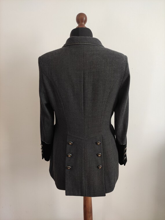 RENA LANGE vintage woolen 80s jacket/blazer