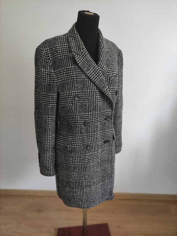 HARDY AMIES coat - 100% wool - vintage coat
