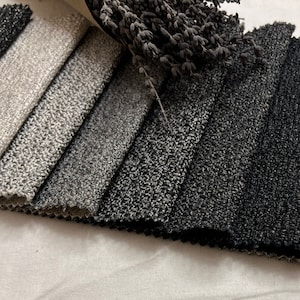 Heavy Weight Tweed Upholstery Fabric by the Yard, Elegant Home Decor Linen Furnishing Fabric, Cushion Furniture Chair Sofa Upholstery Fabric