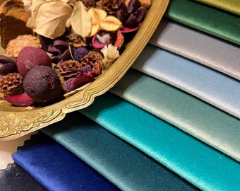 Soft Velvet Upholstery Fabric by the Yards, Velvet Fabric for Home Decor, Furniture/ Heavy, Light Shiny Luxurious Upholstery Velvet