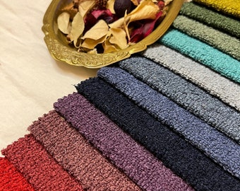 Polyester Boucle Polsterstoff Schüttgut, Puffy Textured Boucle Möbelstoff, Kissen Möbel Stuhl Sofa Polsterstoff