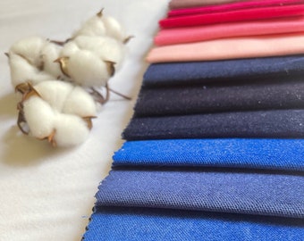 Cotton Velvet Upholstery Fabric, 55'' Wide, Elegant Furniture Velvet By The Yard