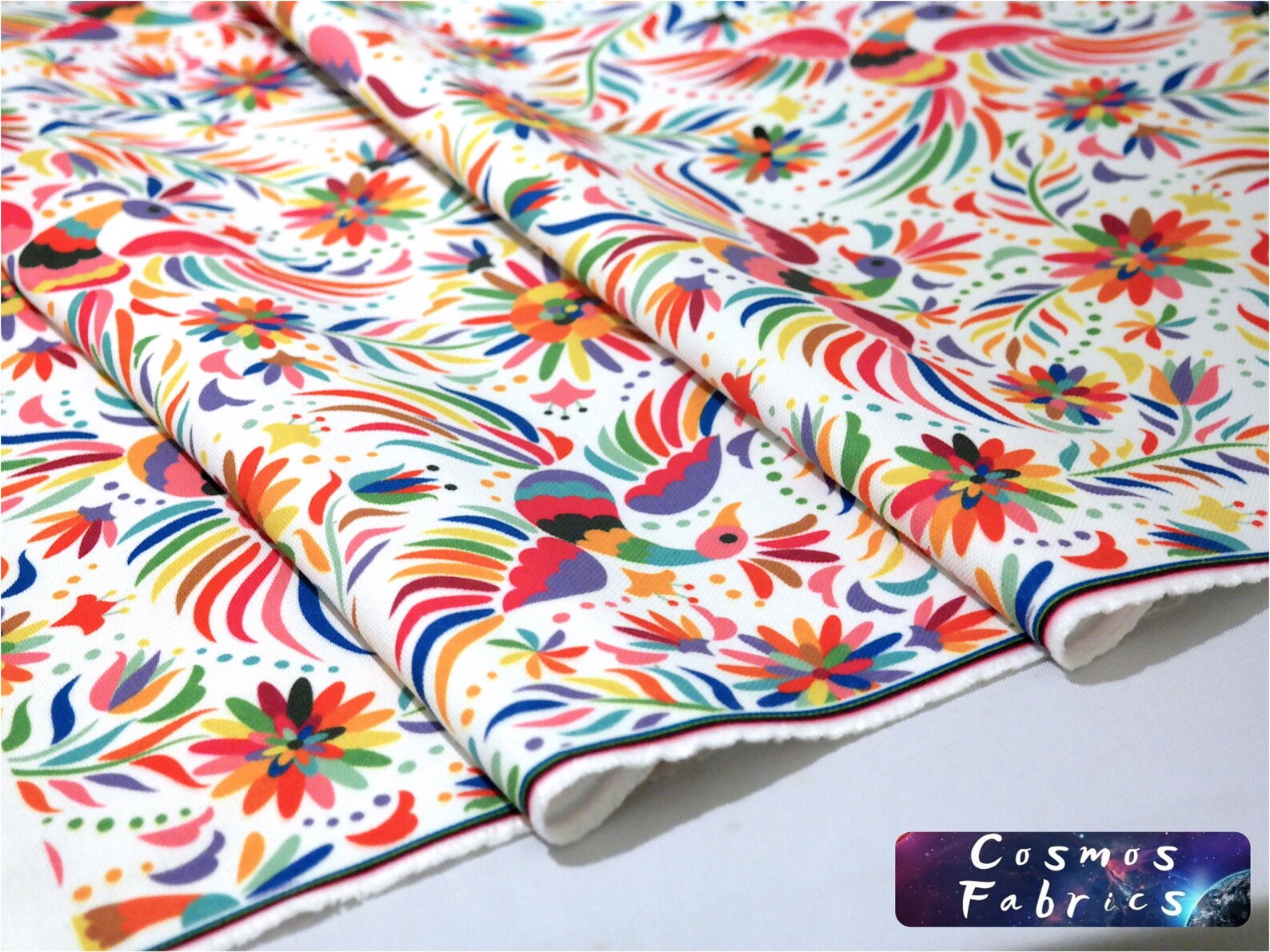 Mexican Otomi Pattern Print Fabric by the Yard Mexican Home Etsy Canada