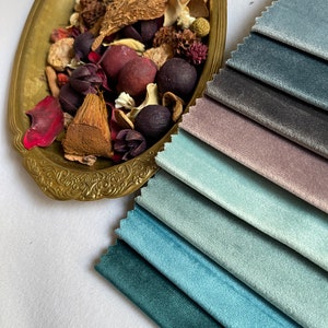 8 Colours Extremely Soft Silk Velvet Upholstery Fabric by the Yards, 118&#39;&#39; (300 cm) Curtain, Furniture Velvet Fabric, Upholstery Velvet