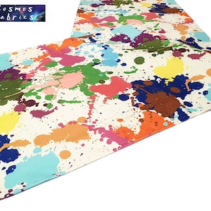 Paint Desing Table Runner, 16&#39;&#39;x 55&#39;&#39; (40x140cm) Colorful, Art  Home Decor Runner, Digital printed Polyester Fabrics Table Runner
