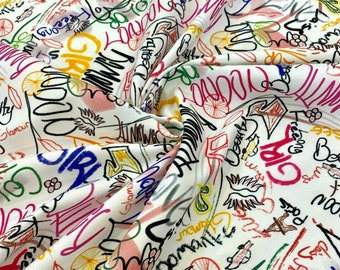 Gekleurde tekstpatroon bekledingsstof per meter, kleurrijke huisdecorstof, tuin, stoel Meubelbekleding digitaal bedrukte stof