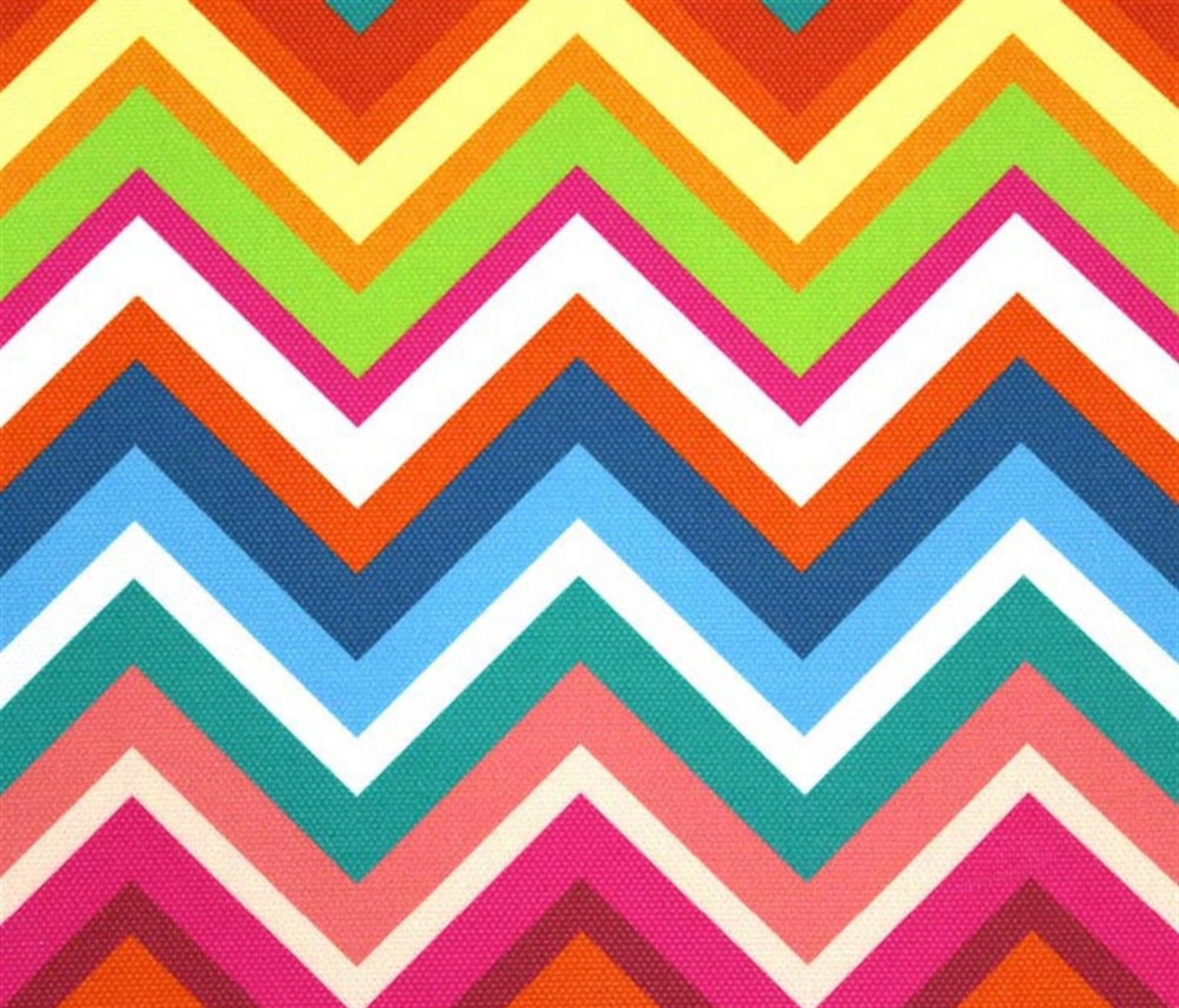 Rainbow Zigzag Pattern Upholstery Fabric by the Meter
