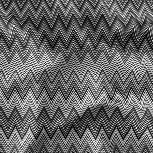 Chevron Zigzag Pattern Upholstery Fabric, Black Gray Geometric Home Decor Fabric, Garden, Chair Furniture Upholstery Digital Printed Fabric
