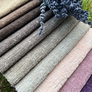 Water Repellent Heavy Chenille Upholstery Fabric by the Yard, Luxury Home Decor Chenille, Cushion Furniture Chair Sofa Upholstery Fabric