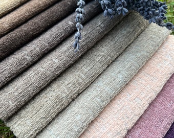 Water Repellent Heavy Chenille Upholstery Fabric by the Yard, Luxury Home Decor Chenille, Cushion Furniture Chair Sofa Upholstery Fabric