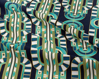 Etnische kunstpatroon bekledingsstof per meter, vintage look woondecoratiestof, tuin, stoel meubelbekleding digitaal bedrukte stof