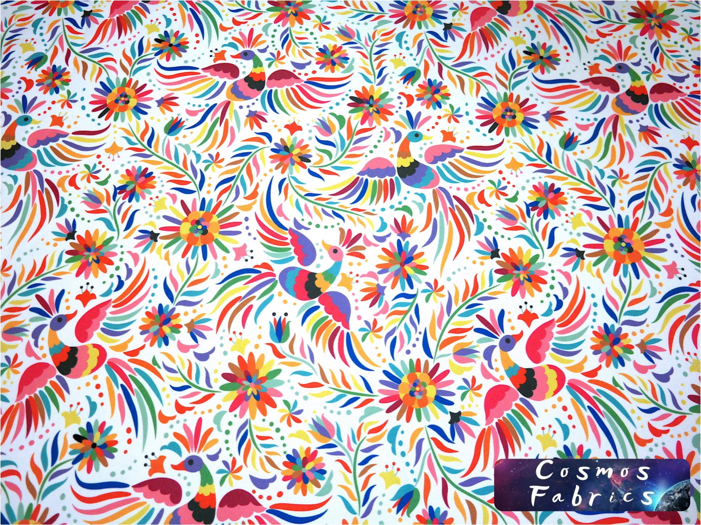 Mexican Otomi Pattern Print Fabric by the Yard Mexican Home Etsy Canada