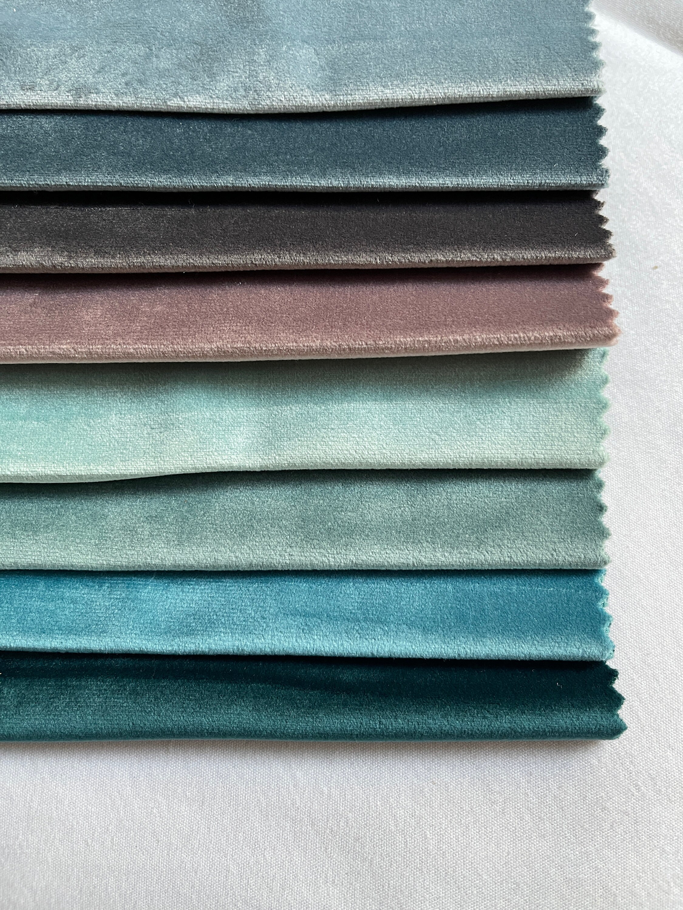 Really Soft 8 Colours Extremely Soft Silk Velvet Upholstery Fabric by the Yards ...