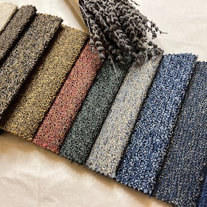 Heavy Weight Tweed Upholstery Fabric by the Yard, Elegant Home Decor Linen Furnishing Fabric, Cushion Furniture Chair Sofa Upholstery Fabric