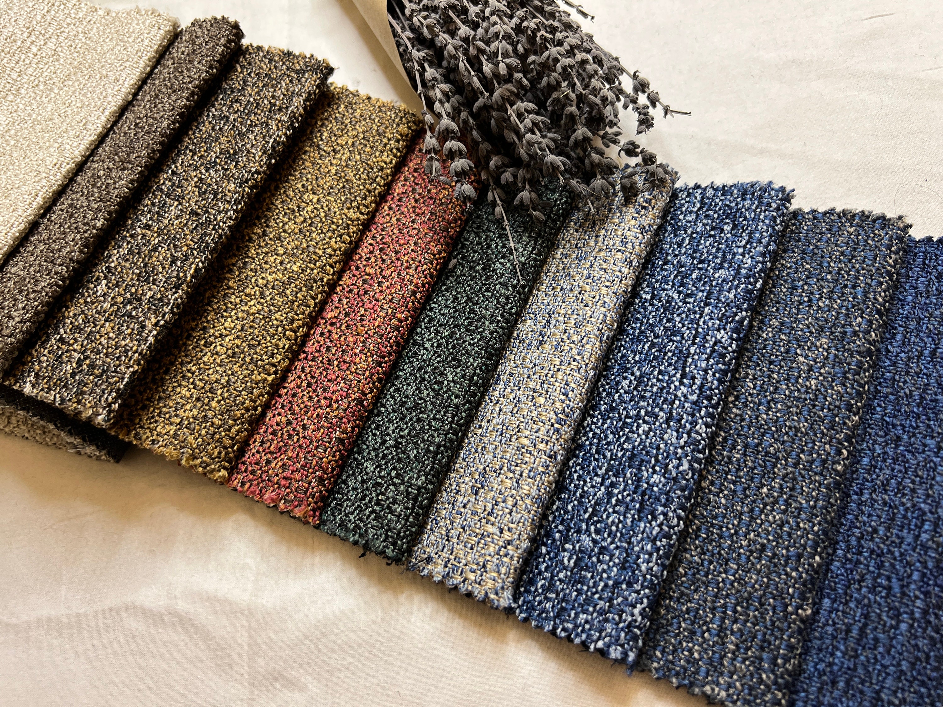 Heavy store tweed fabric