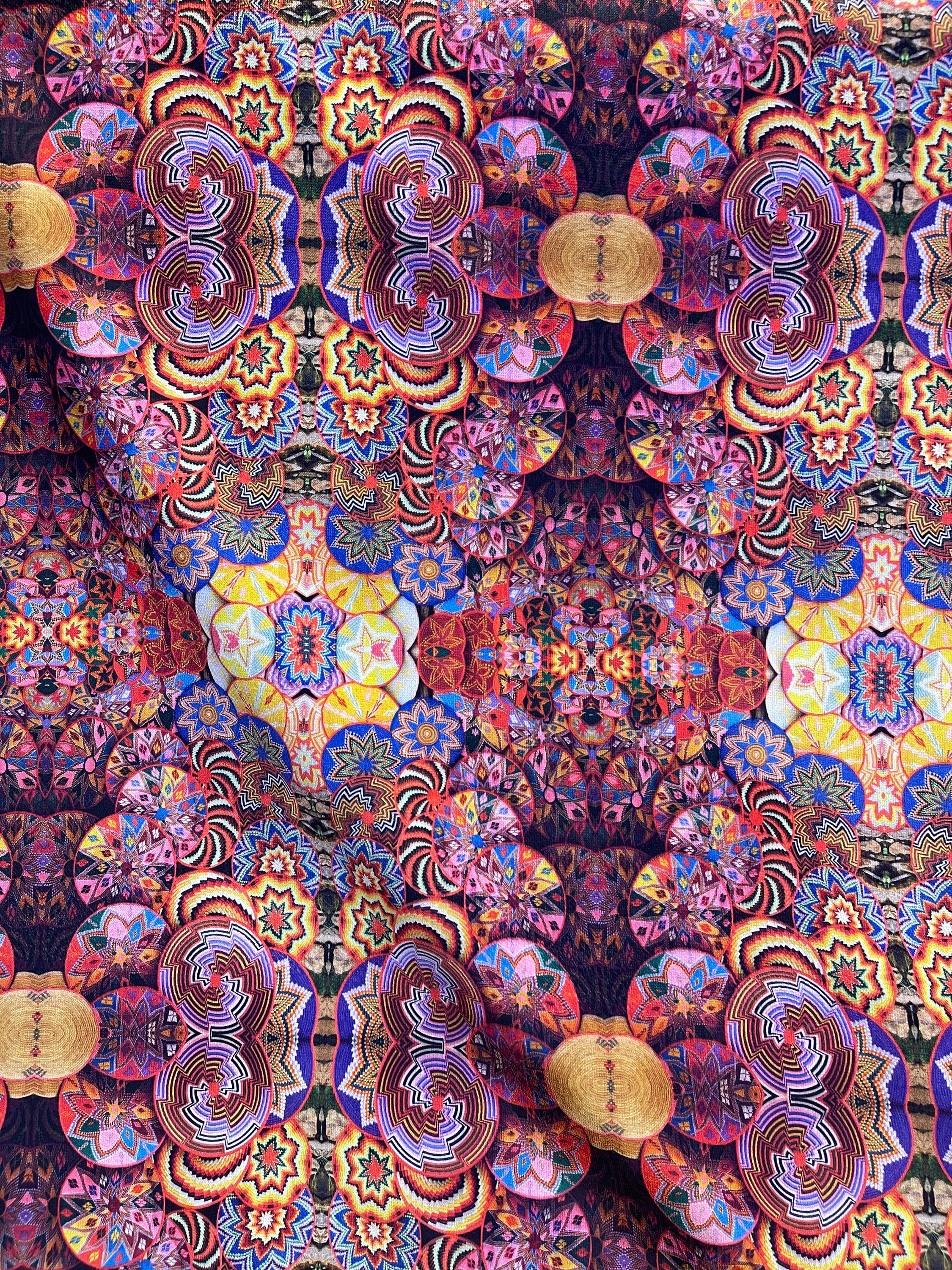 Velvet Pattern 3D Geometric Pattern Upholstery Velvet Print Fabric by the Yards ...