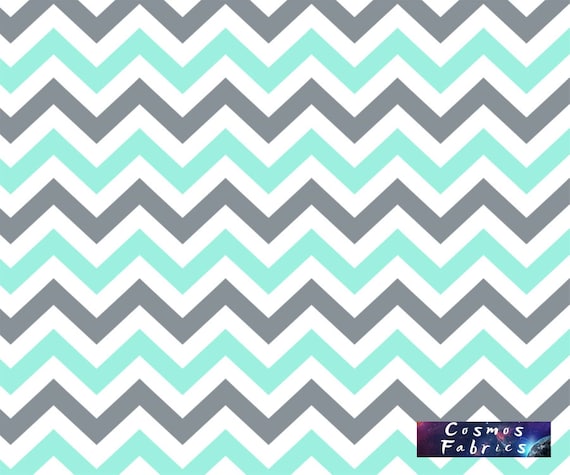 Grau Weiss ZickZack Muster Polsterstoff Meterware,Geometrischer