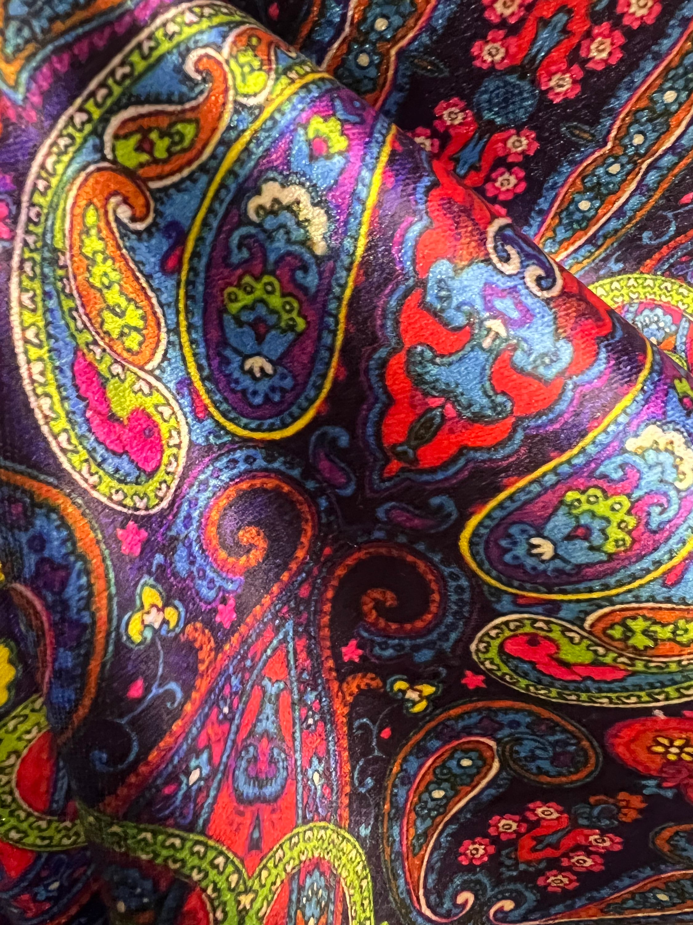 Velvet Pattern Ethnic Pattern Upholstery Velvet Print Fabric by the Yards, Glossy ...