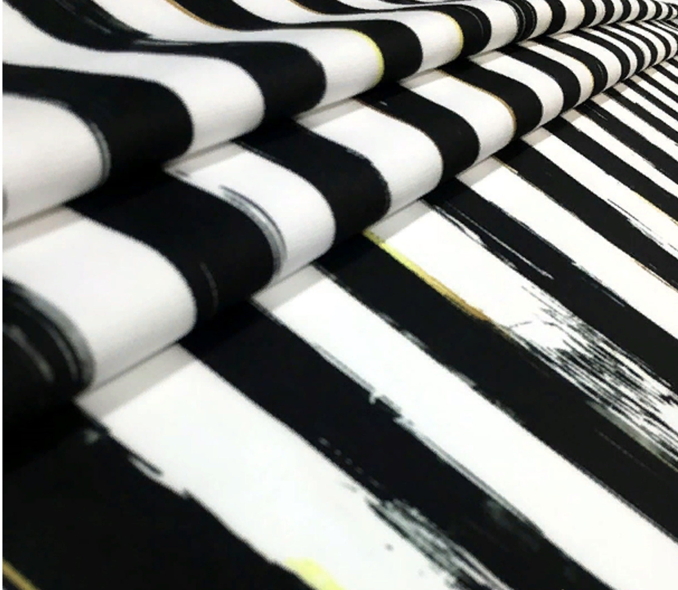 Telas de tapicería a rayas vintage en blanco y negro por metro, tela de  decoración del hogar a rayas, telas de poliéster impresas digitales para  interiores y exteriores -  España