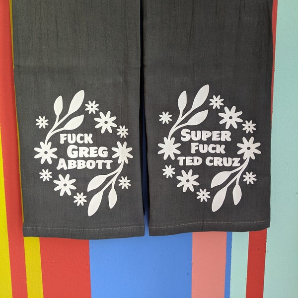 Texas Kitchen Towels! Flour sack towels for a couple of sacks of shit!