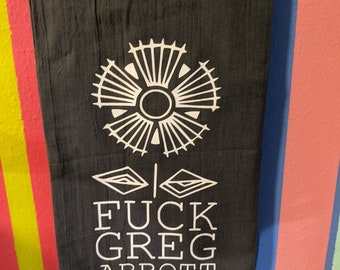 This turd is still being a turd. Fuck Greg Abbott in grey and white is a delight!
