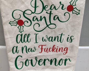 Fa La Fucking La! Dear Santa wish list for your kitchen holiday decor!