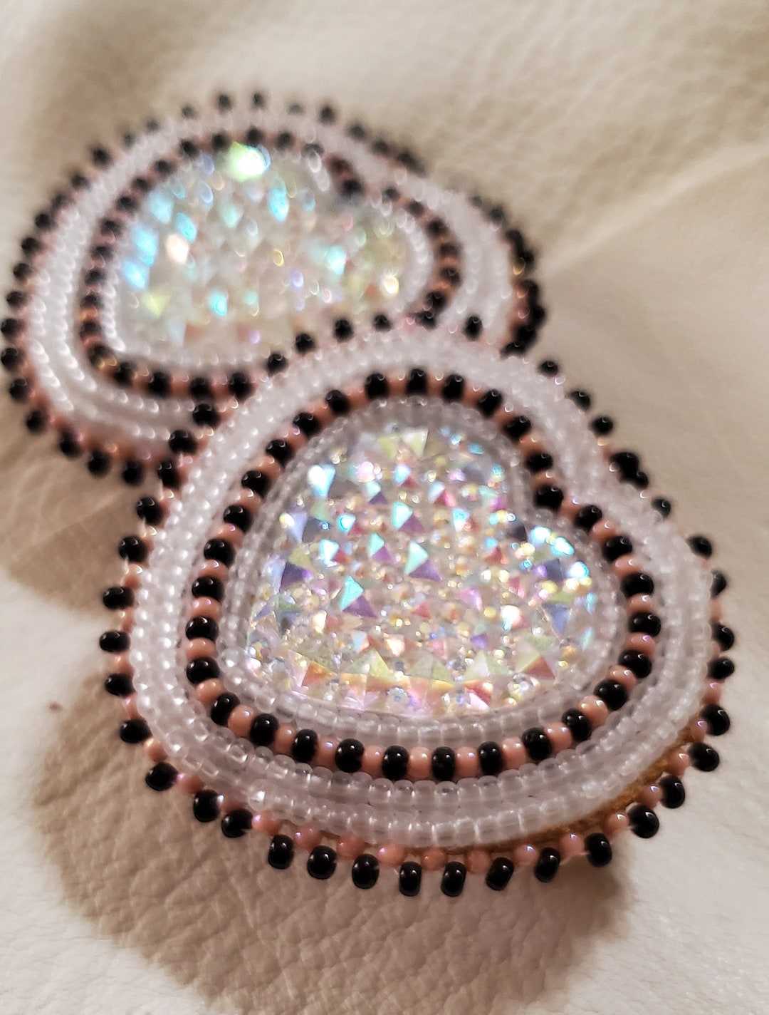 Crystal Ear Gauges Etsy