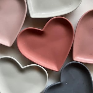 Concrete Heart Trays