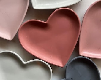 Concrete Heart Trays