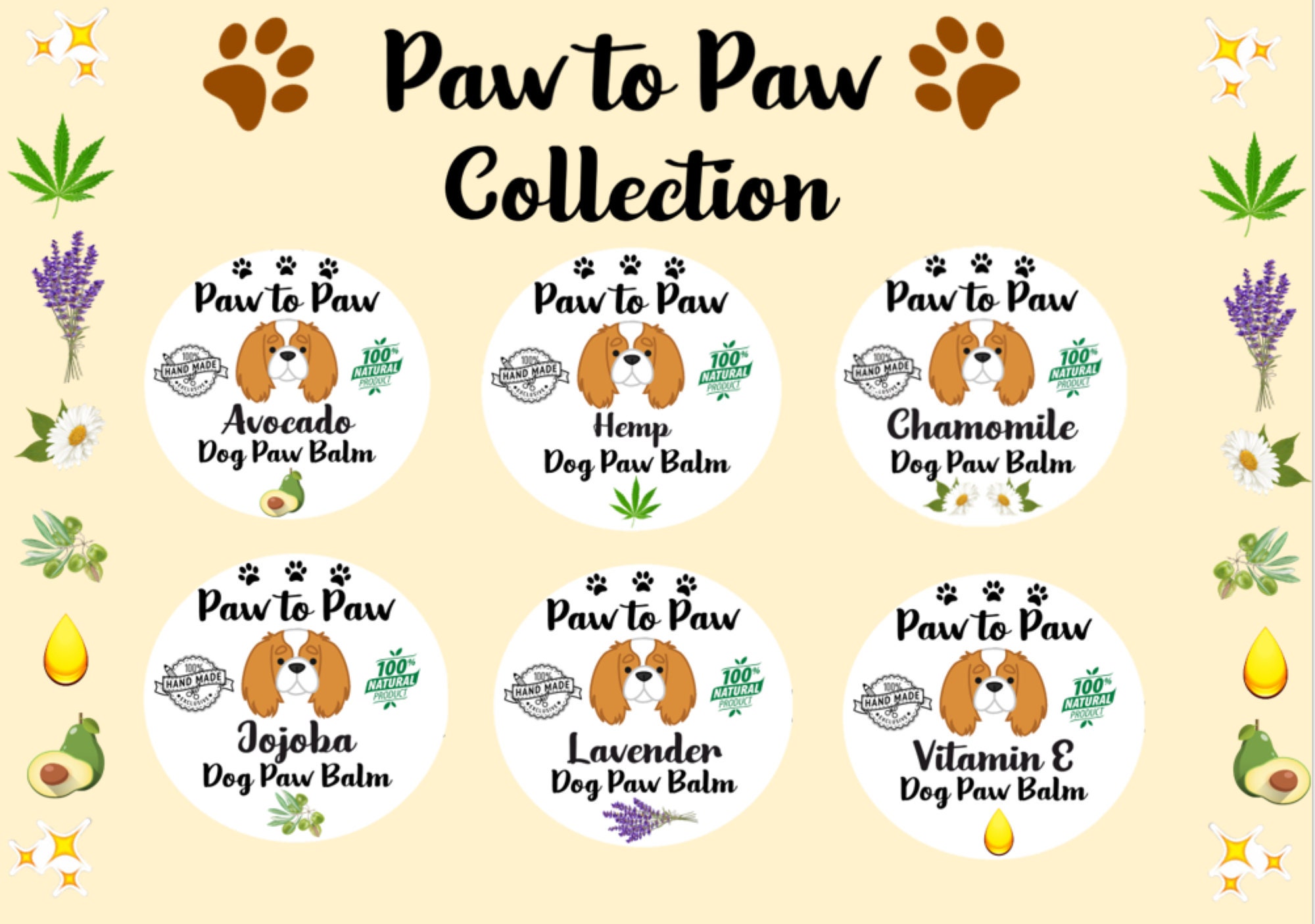 Vitamin e cream top for dogs paws