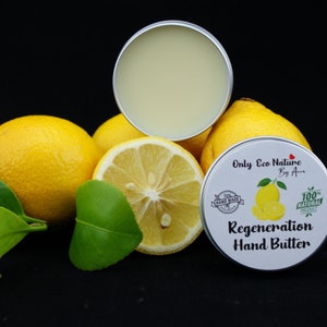 Ręcznie robiony krem do rąk z cytryną 30ml