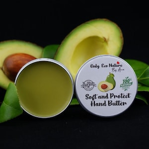 Handmade Avocado Hand Cream 30ml