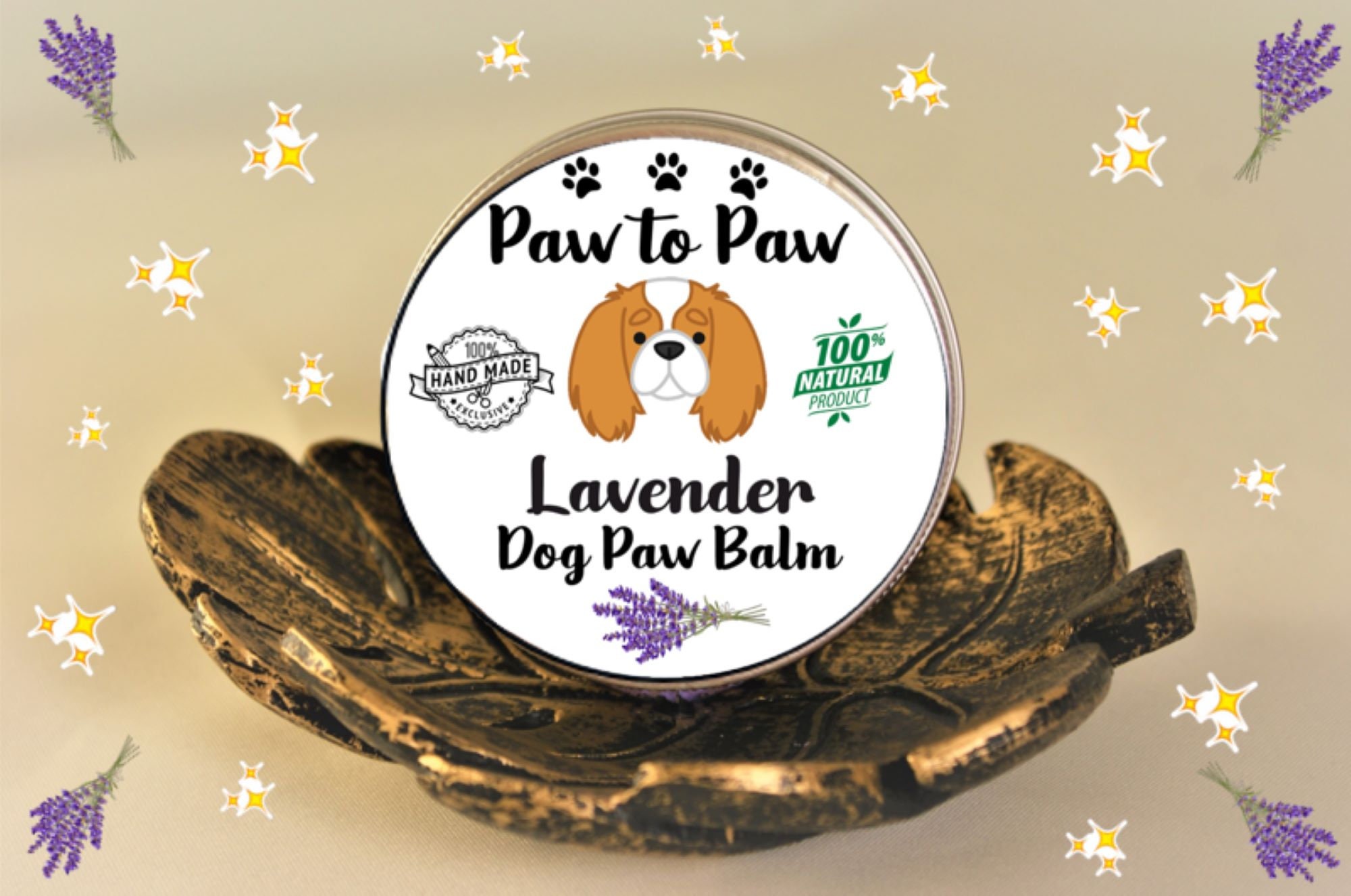 lavender paw