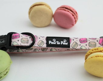 Macaron Pink/ Barbie Collar X Small/Small/Medium Perfect Gift for every dog