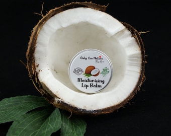 Handgemaakte biologische kokosnoot lippenbalsem 15 ml