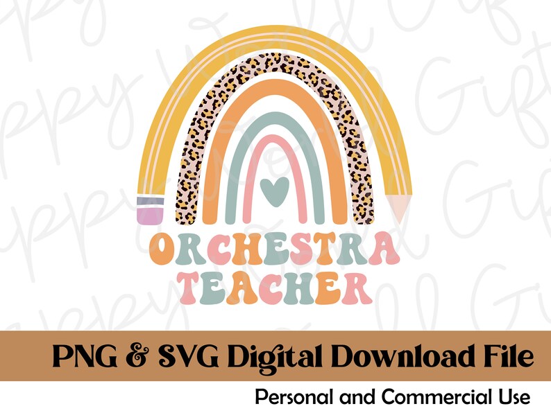 Orchestra Teacher Png Orchestra Teacher SVG Orchestra Gift Etsy