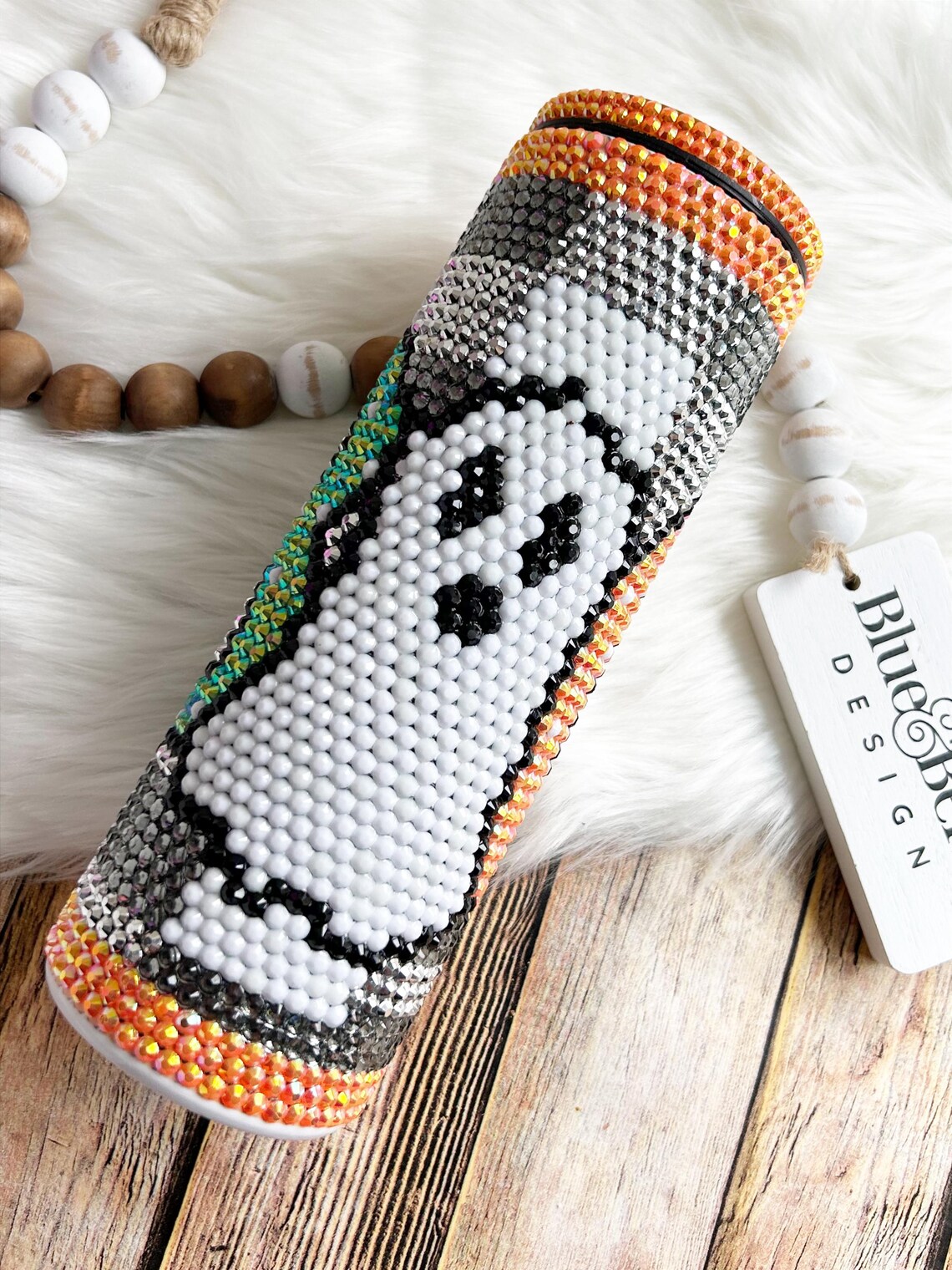 Rhinestone Boo Boo Plaid Template Tumbler, Rhinestone Template, Halloween Rhinestone ...