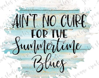 Summertime Blues | Digital Download | Summer png | Beach PNG | Beach Design | Summer Download | Beach Design | Beach Graphic | Beach Design