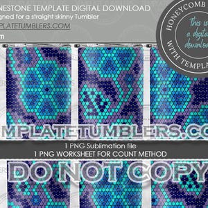 Bloom Rhinestone Tumbler Template, tumbler template, flower template, tumbler, sublimation, Flower template, sublimation 20oz SS20(5MM)