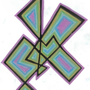 Miscalculation - Original Marker Drawing