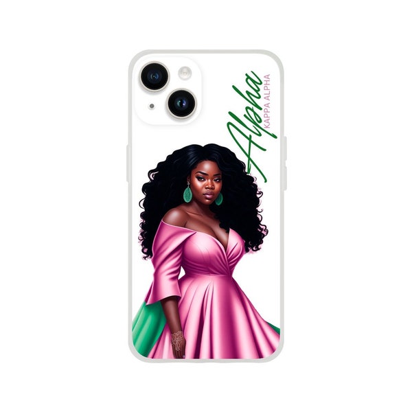 Alpha Kappa Alpha Sorority Handyhülle (bis iPhone 15 Max & Galaxy 23 Ult) | AKA Sorority Sister Geschenkidee | Sorority-Telefonzubehör