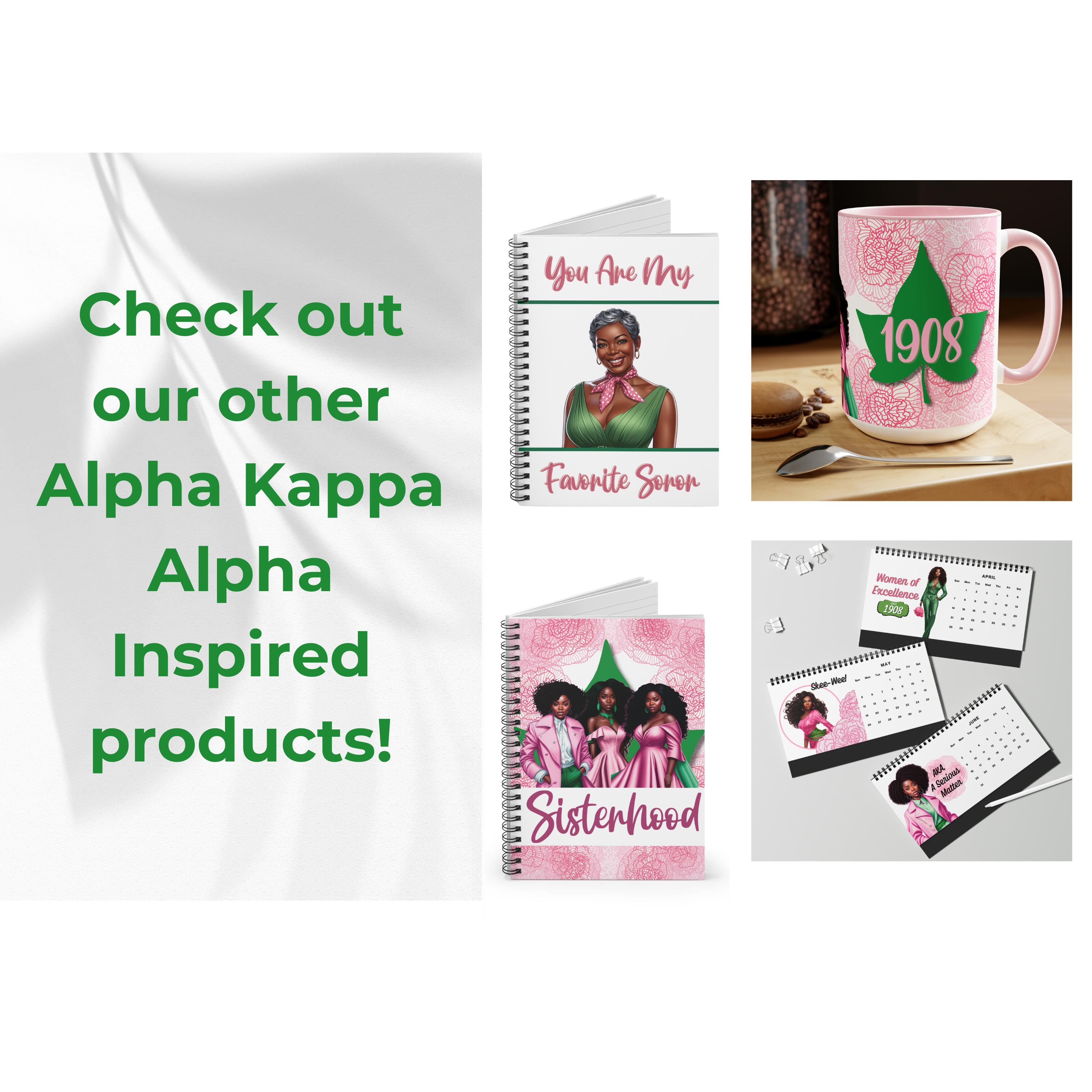 AKA Sorority Inspired PERSONALIZED Phone Case | Alpha Kappa Alpha Ivy Customized Gift | Sorority Gift Idea | Big Little Gift | Customized