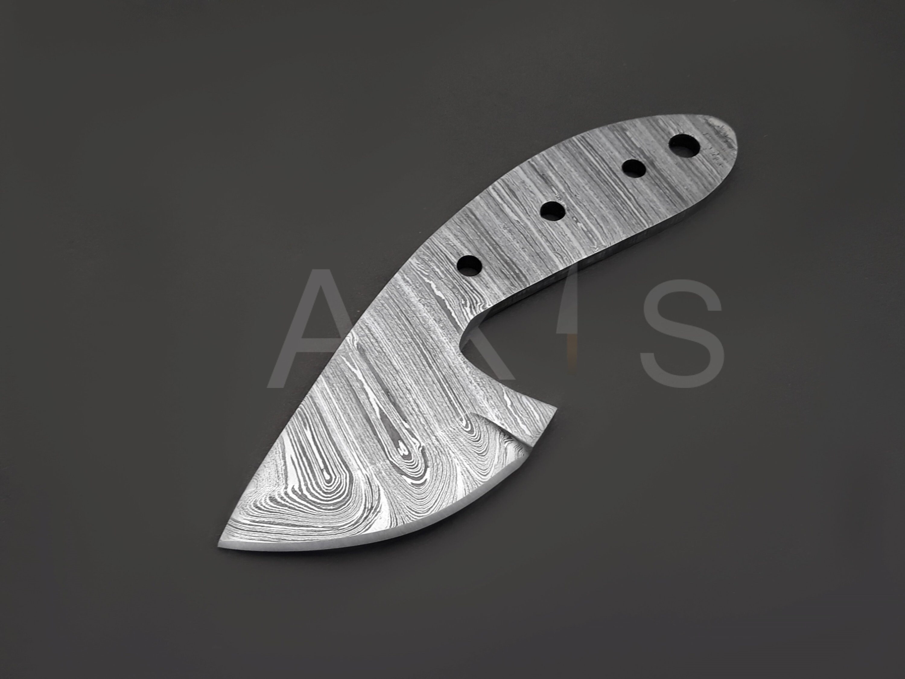 Blank Blade, Damascus Steel Knife, Hunting Knife, Handmade Knife, Knife Blank, Christmas Gift, Anniversary Gift, Knife Making, DIY Knife