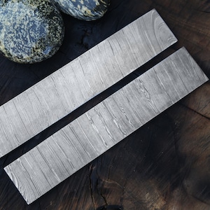 Handmade Billet Bars, Damascus Steel, Handmade Damascus Steel, Billet Bar, Hand forged Knife, Damascus Steel Billet, Billet Blade