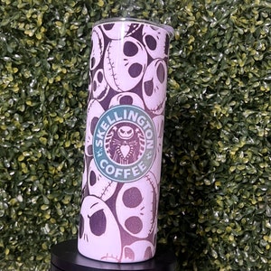 nightmare before Jack Skellington 20oz travel thermal mug cup tumbler
