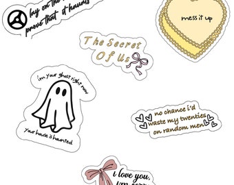 Gracie Abrams stickers!!!